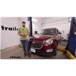 Installing the Curt Custom Base Plate Kit on a 2017 Chevrolet Equinox
