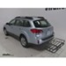 Curt Hitch Cargo Carrier Review - 2013 Subaru Outback Wagon