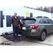 Curt 24x60 Hitch Cargo Carrier Review - 2015 Subaru Outback Wagon