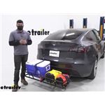 Curt Hitch Cargo Carrier Review - 2021 Tesla Model Y