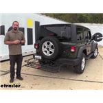 Curt Hitch Cargo Carrier Review - 2022 Jeep Wrangler Unlimited