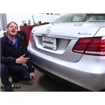 Curt Trailer Hitch Receiver Installation - 2015 Mercedes-Benz E-Class