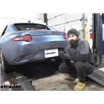 Curt Trailer Hitch Receiver Installation - 2020 Mazda MX-5 Miata