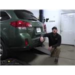 Curt Trailer Hitch Installation - 2013 Subaru Outback Wagon