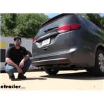 Curt Class II Trailer Hitch Installation - 2019 Chrysler Pacifica