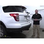 Curt Trailer Hitch Installation - 2014 Ford Explorer