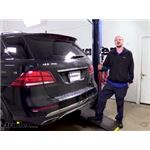 Curt Trailer Hitch Installation - 2017 Mercedes-Benz GLE
