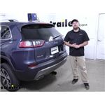 Curt Trailer Hitch Receiver Installation - 2020 Jeep Cherokee