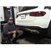 Curt Trailer Hitch Receiver Installation - 2020 Mercedes-Benz GLC