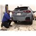 Curt Trailer Hitch Installation - 2020 Subaru Crosstrek