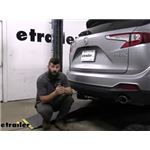 Curt Class III Trailer Hitch Installation - 2021 Acura RDX