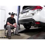 Curt Class III Trailer Hitch Installation - 2022 Subaru Forester