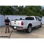 Curt EZr Double Lock Underbed Gooseneck Trailer Hitch Installation - 2010 Ford F-250 and F-350 Super