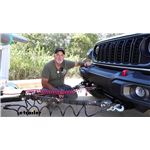 Installing the Curt Custom Base Plate Kit on a 2024 Jeep Wrangler Unlimited