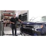 Curt Removable Arms Base Plate Kit Installation - 2023 Chevrolet Silverado 1500