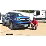 Curt Front Mount Trailer Hitch Receiver Installation - 2020 Chevrolet Colorado