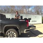 Curt Custom Underbed OEM-Style Gooseneck Trailer Hitch Installation - 2021 Chevrolet Silverado 2500