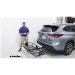 Play video Setting up the 20x59 Curt Cargo Carrier for 2" Hitches on your 2023 Toyota Highlander