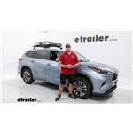 Play video Breakdown of the Curt Roof Basket on a 2023 Toyota Highlander