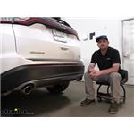 Curt Class III Trailer Hitch Installation - 2017 Ford Edge