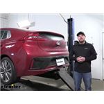 Curt Trailer Hitch Installation - 2019 Hyundai Ioniq