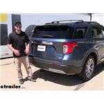 Curt Trailer Hitch Installation - 2020 Ford Explorer