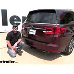 Curt Trailer Hitch Installation - 2020 Honda Odyssey
