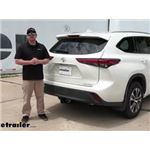 Curt Trailer Hitch Installation - 2020 Toyota Highlander