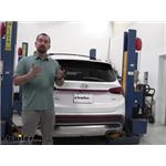 Curt Class III Trailer Hitch Installation - 2021 Hyundai Santa Fe