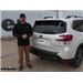 Curt Trailer Hitch Installation - 2021 Subaru Forester C12198