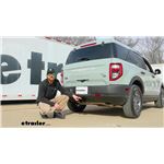 Curt Class III Trailer Hitch Installation - 2023 Ford Bronco Sport