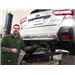 Curt Trailer Hitch Receiver Installation - 2019 Subaru Crosstrek
