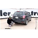 Curt Trailer Hitch Installation - 2016 Subaru Forester