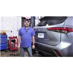 Installing the Curt Trailer Hitch Receiver on a 2020 Toyota Highlander