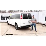 Curt Trailer Hitch Installation - 2022 Chevrolet Express Van