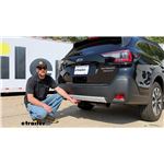 Curt Trailer Hitch Receiver Installation - 2023 Subaru Outback Wagon
