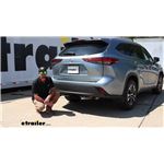 Curt Class III Trailer Hitch Installation - 2023 Toyota Highlander