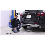 Installing the Curt Trailer Hitch Receiver on a 2021 Chevrolet Blazer