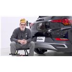 Installing the Curt Trailer Hitch Receiver on a 2023 Buick Encore GX