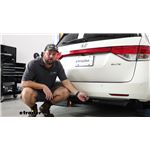 Curt T-Connector Vehicle Wiring Harness Installation - 2016 Honda Odyssey