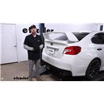 Curt T-Connector Vehicle Wiring Harness Installation - 2020 Subaru WRX