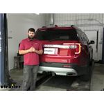 Curt T-Connector Vehicle Wiring Installation - 2022 GMC Acadia