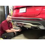 Curt T-Connector Vehicle Wiring Harness Installation - 2023 Hyundai Santa Fe