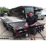 Custer Red Lens Trailer Tail Light Installation - Big Tex Trailer