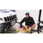 Play video How does the Demco Dominator Non-Binding Tow Bar fit on a 2022 Jeep Cherokee?