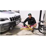 Play video Review of the Demco Dominator Non-Binding Tow Bar on a 2022 Jeep Cherokee