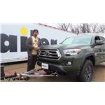 Demco SBS Stay-IN-Play DUO Braking System Installation - 2021 Toyota Tacoma