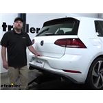Draw-Tite Sportframe Trailer Hitch Installation - 2018 Volkswagen GTI