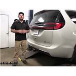 Draw-Tite Class II Trailer Hitch Installation - 2021 Chrysler Pacifica