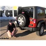 Draw-Tite Max-Frame Trailer Hitch Installation - 2014 Jeep Wrangler Unlimited